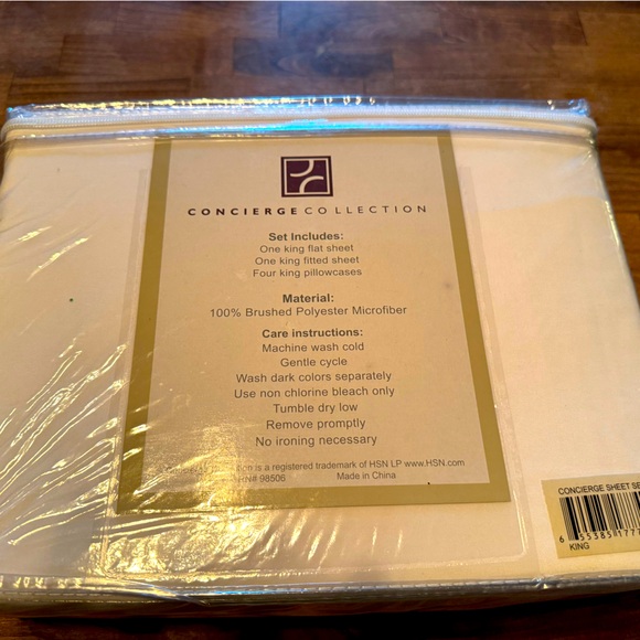Concierge Collection King Sheet Set - Picture 1 of 1